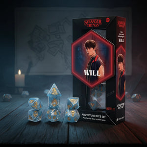 Dice Set (7 Pcs. Stranger Things Dice Set) (Will)