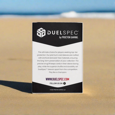 DuelSpec Sleeves, play with the power of nature. GoldenFishGames DuelSpec Sleeves, play with the power of nature. GoldenFishGames