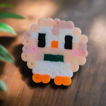 Rowlet Perler Bead Magnet