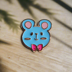 Cute Blue Bear Pin