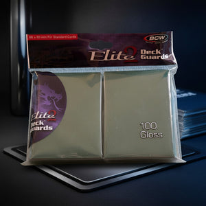 BCW Elite2 Deck Guards 100 Gloss Card Sleeves