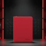 BCW Z-Folio 9-Pocket LX Album Red front view