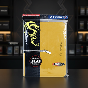 Binder (BCW Z-Folio, 9 Pocket LX, Yellow)