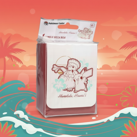 Aloha Deck Box with Oricorio and Pikachu (Pokémon Worlds Hawaii 2024)