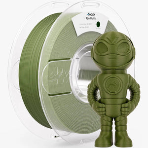 Amolen: PLA Matte Basic 1.75mm, 1KG/2.2LB (Olive Green)