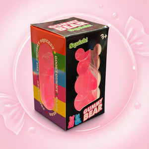 Gummy Bear Squish Squishy (Pink)