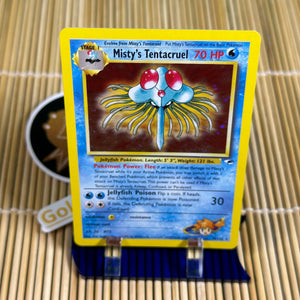 Misty's Tentacruel (10/132) (Holo Swirl) (Light Play)