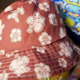 Pikachu and Oricorio Reversible Bucket Hat (Pokémon Worlds Hawaii 2024)
