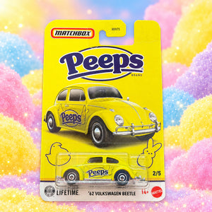 Matchbox - Peeps '62 Volkswagen Beetle (Yellow)