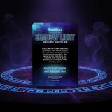 Dice Set (D20 Liquid Core Resin - Shadow Light) (Blacklight Reactive)