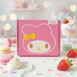 My Melody ceramic dessert plate in pink box