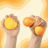 NeeDoh Color Changing Yellow to Orange sensory squish