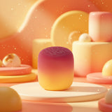 NeeDoh Mello Mallo yellow orange color-changing marshmallow squishy
