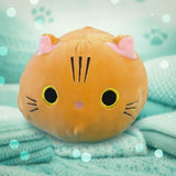 Orange cat plush