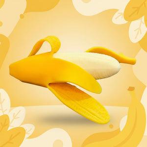 Peeling Banana Squishy Stress Toy