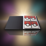 Pokémon 4-Pocket Portfolio Binder Meowth and Starmie interior pages