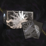 Pokémon TCG Mega Evolution Pitch Black Elite Trainer Box storage box and guide