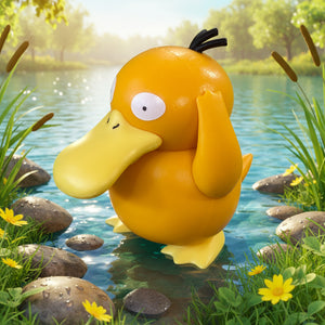 Pokémon Psyduck Mini Figure - Pre-Owned