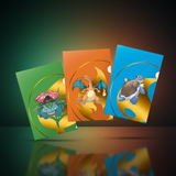 Pokémon Tournament Folio 3-Pack Venusaur Charizard Blastoise group view