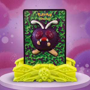 Pokémon Venonat Burger King 2000 Power Card Stand - Pre-Owned