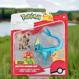 Pokémon: Battle Figure 3-Pack! (Vaporeon, Rockruff and Bellossom)