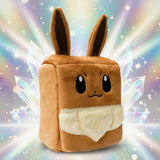 Pokémon TCG Prismatic Evolutions Super-Premium Collection fuzzy Eevee deck box