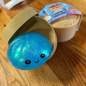 Rainbow Mystery Dumpling (Tiny Blue Glitter)