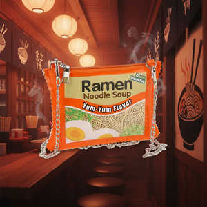Ramen Noodle Soup Novelty Crossbody Bag