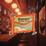 Ramen Noodle Soup novelty crossbody bag front view