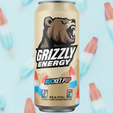 Grizzly Energy Drink 16oz (Rocket Pop)