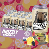 Grizzly Energy Drink 16oz (Mountainberry Lemonade)