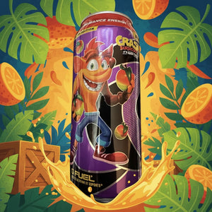 GFUEL: Energy Drink (Crash Bandicoot Wumpa Fruit, 16oz)