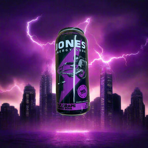 Jones Energy Soda 16oz (Grape)