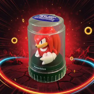 Sonic the Hedgehog Knuckles Mini Figure in Display Capsule - Pre-Owned