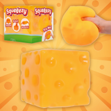 Squeezy Cheese Block squishy sensory fidget toy