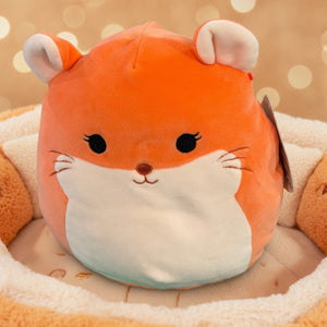 Squishmallows (8" Erica the Orange Hamster)
