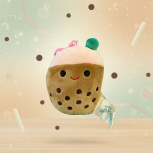 Squishmallows Clip-On (4" Boba Tea)