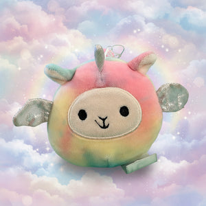 Squishmallows Clip-On (4" Pastel Pegasus)