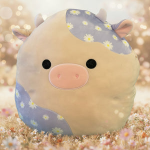 Squishmallows (18" Liesel the Floral Cow)