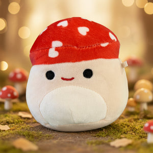 Squishmallows (5" Malcolm the Red Mushroom)