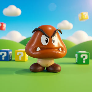 Super Mario Goomba Mini Figure - Pre-Owned