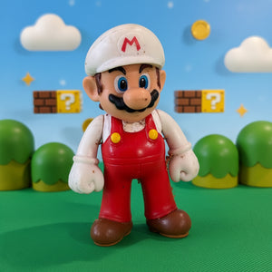 Super Mario White Hat Mini Figure - Pre-Owned