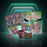 Pokémon TCG Temporal Forces Iron Leaves Pokémon Center Elite Trainer Box components view