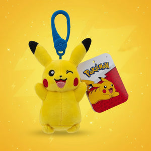 Winking Pikachu 3" Clip-on Plush