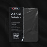 Binder (BCW Z-Folio,9 Pocket Toploader, Black)