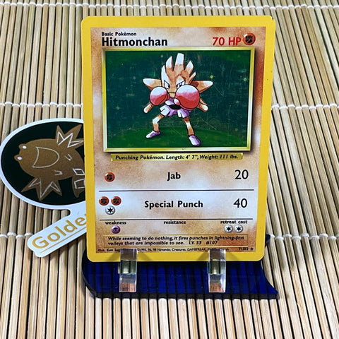 Hitmonchan (7/102) (Moderate Play)