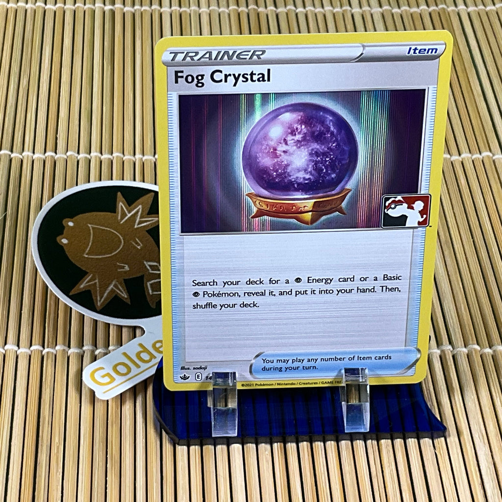 pokemon crystal league card game Fog Crystal (140/198) (Pokemon League Stamp) – GoldenFishGames