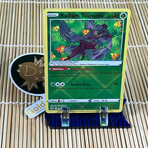 radiant tsareena pokemon card value Radiant Tsareena (016/195) – GoldenFishGames