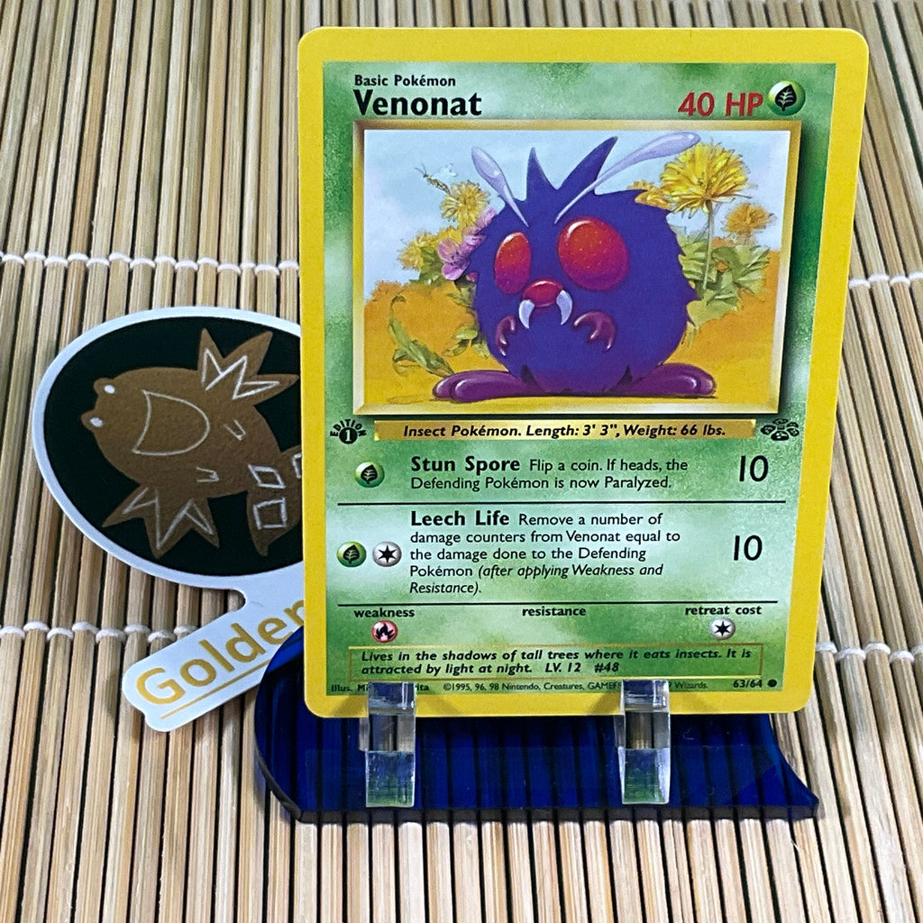 Venonat 63/64 (Light Play) GoldenFishGames Venonat 63/64 (Light Play) GoldenFishGames