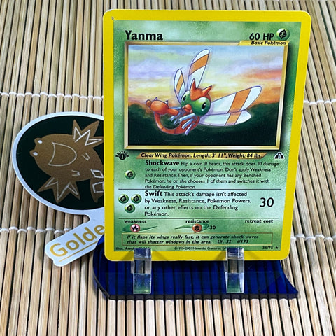 Yanma (36/75) (First Edition) (Light Play)
